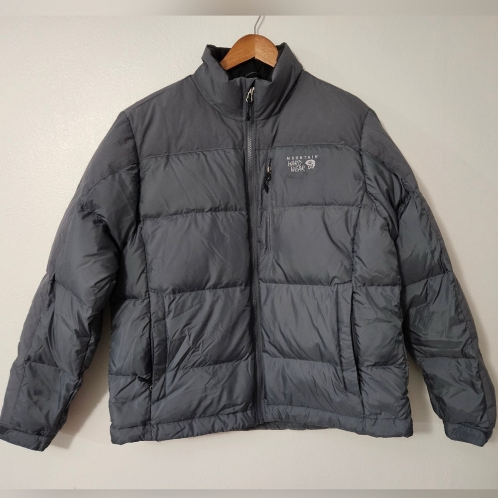 Mountain Hardwear Men's Gray Puffer Jacket